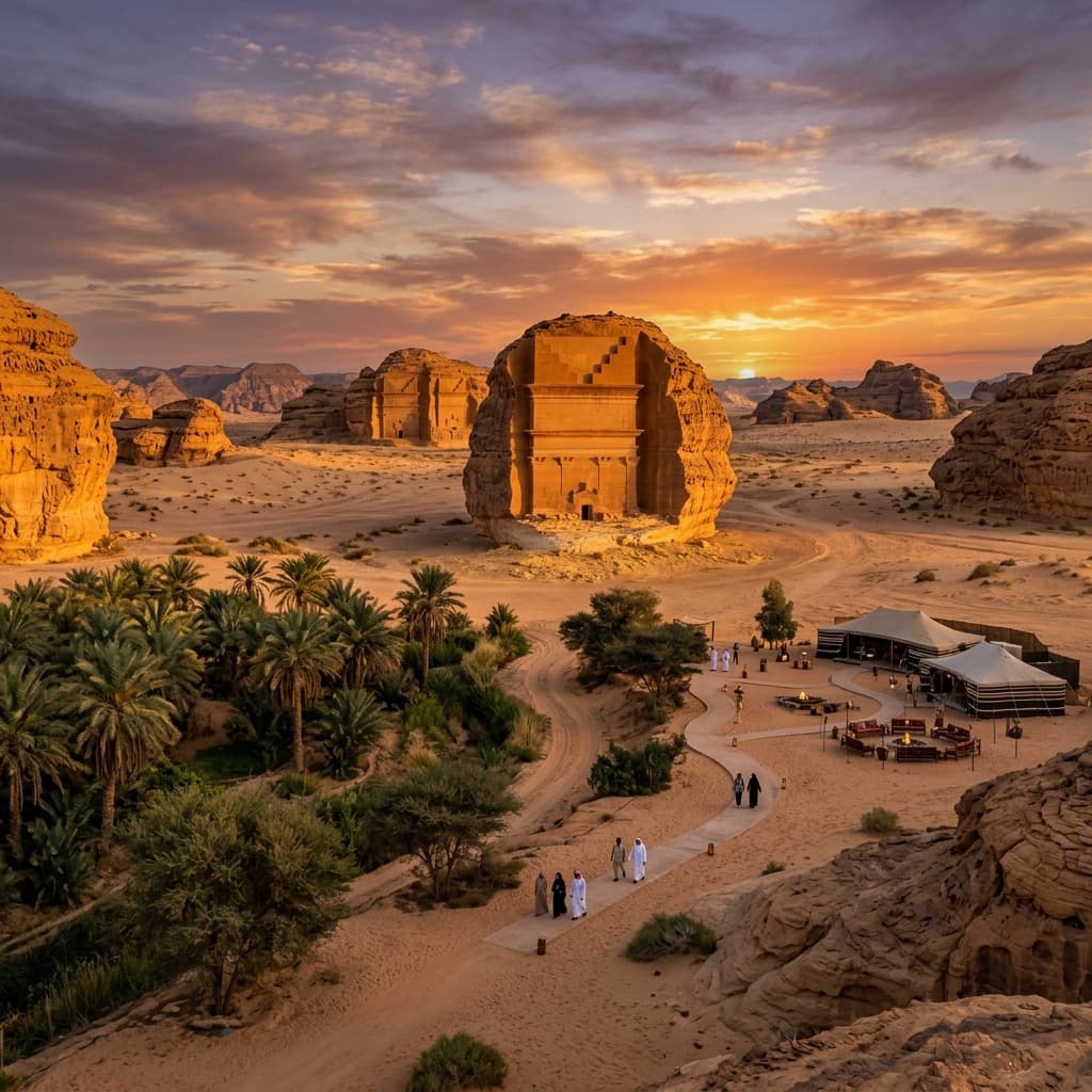 رحلة حضارة العلا الاستثنائية